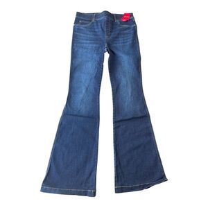 NWT Spanx Flare Jeans in Midnight Shade Size L